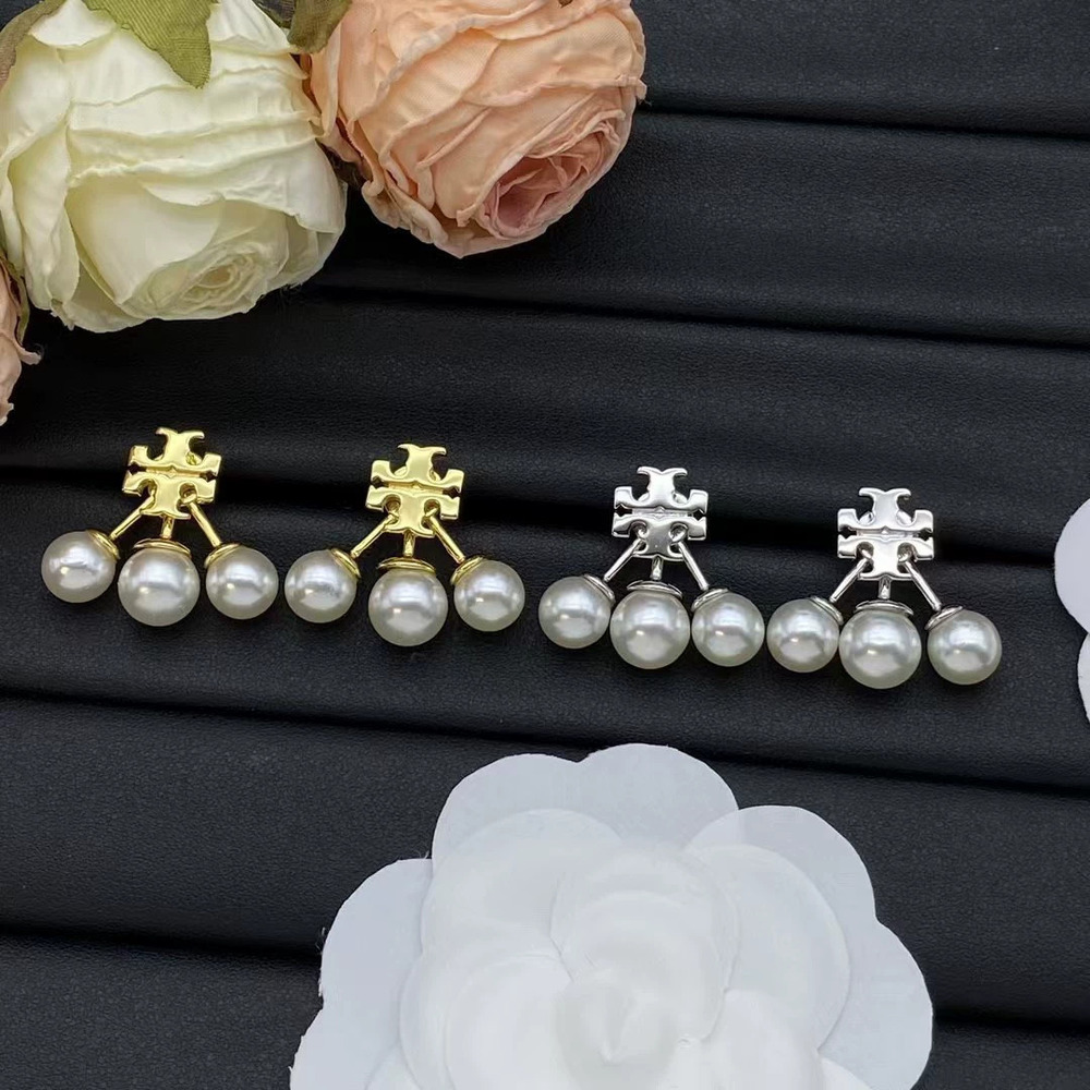 Tory Burch Pearl Stud Earrings